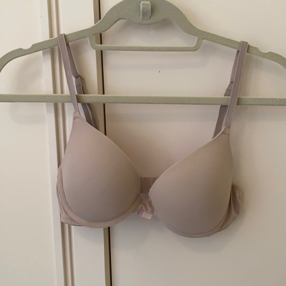 Pink Tan 34B Push Up Bra